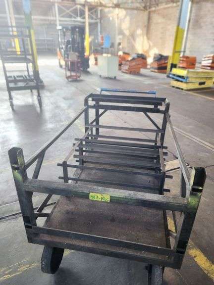 59” X 35” X 37” Metal Utility Cart