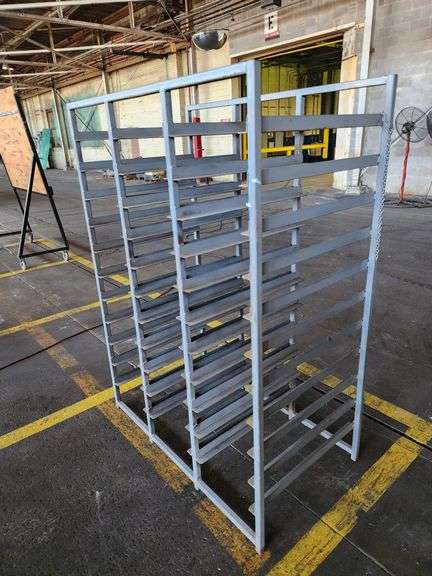 45" x 26" x 63" Tool Rack Station