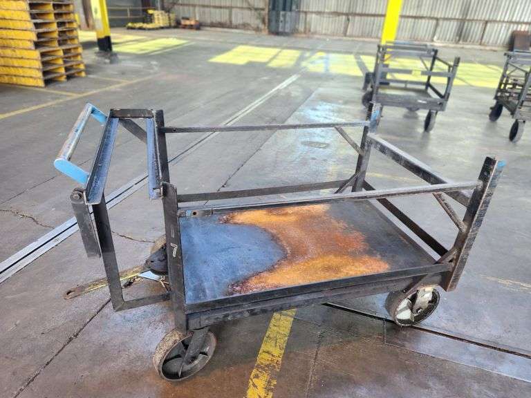 59” X 35” X 37” Metal Utility Cart