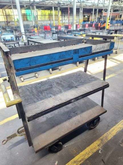51” X 22” X 54” 3-Tier Rolling Cart