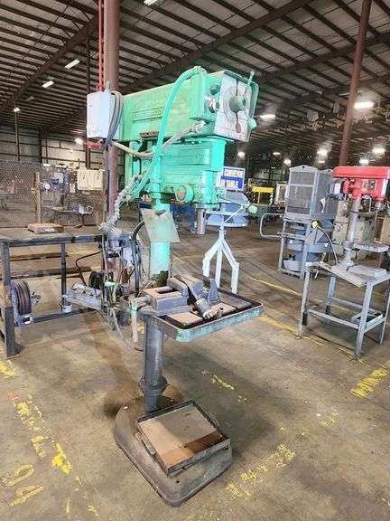 Vintage Powermatic Variable-Speed Floor Drill Press (480V)