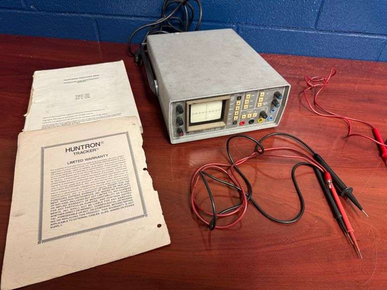 Huntron Tracker 2000 with Probes & Manuals – Vintage Circuit Board Diagnostic Tool