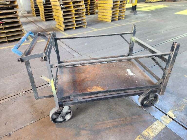 59” X 35” X 37” Metal Utility Cart