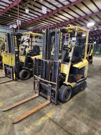 HYSTER 4,500 lb Electric Forklift – Model E45XM – 36 Volt – NO BATTERY