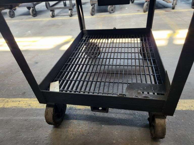 40” X 30” X 37” 2-Tier Rolling Cart