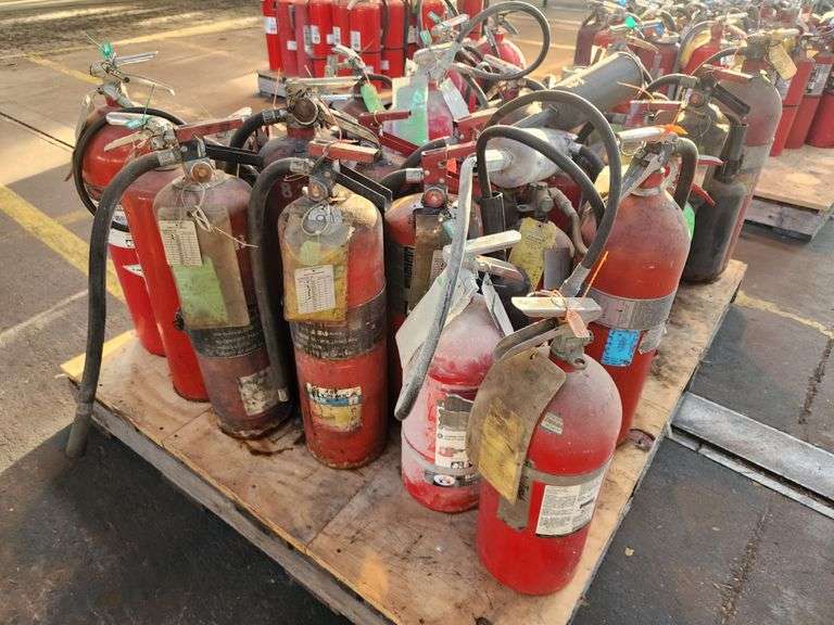 Bid x 31 Fire Extinguishers
