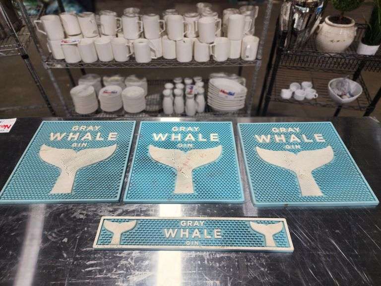 Bid x 4 Custom Bar Mats