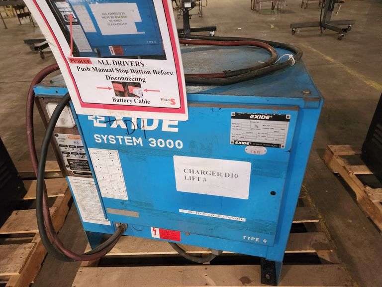 Electric Forklift Battery Charger – Industrial Spec – Sold as Shown