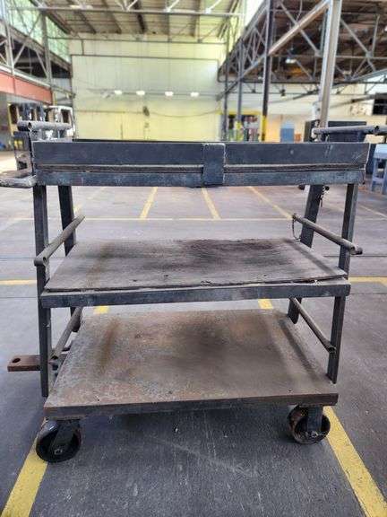 53” X 30” X 56” 3-Tier Rolling Cart