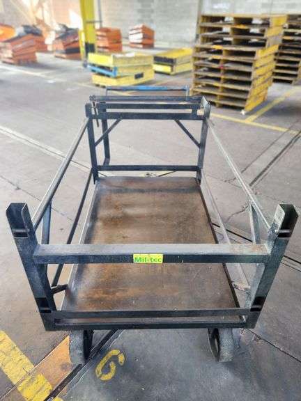 59” X 35” X 37” Metal Utility Cart