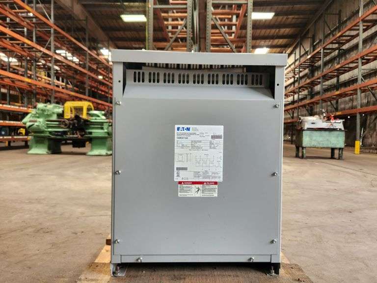 ⚡ NVER USED Eaton 15 kVA 3-Phase Dry-Type Transformer – V48M28T15EE – 480V to 208Y/120V