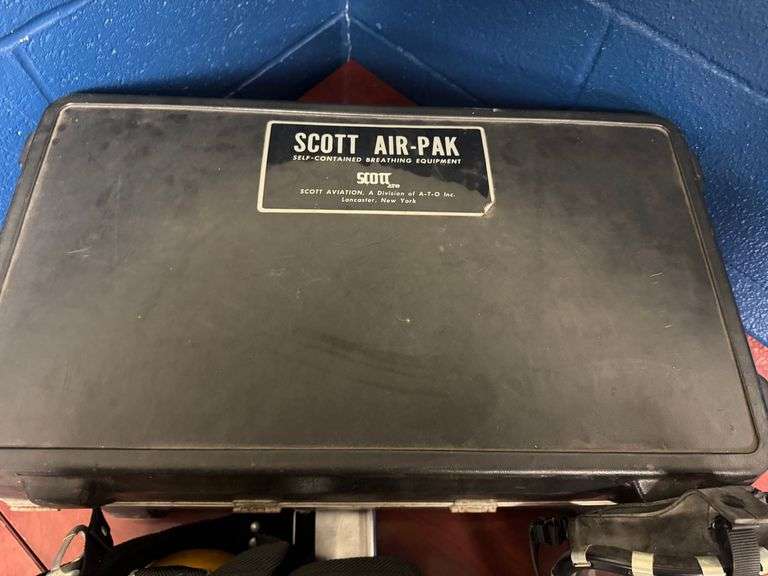 Scott Air-Pak II SCBA – Self-Contained Breathing Apparatus Kit