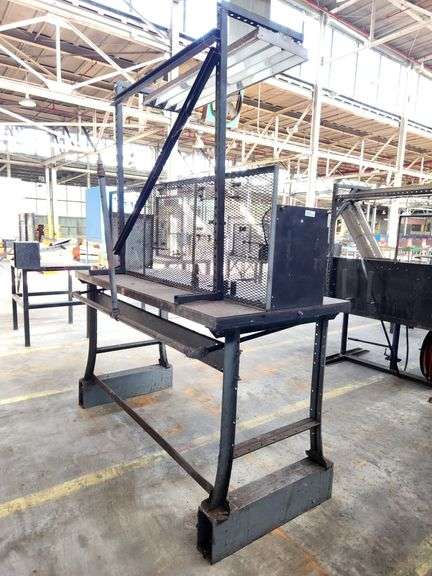 74” X 36” X 96” Workstation