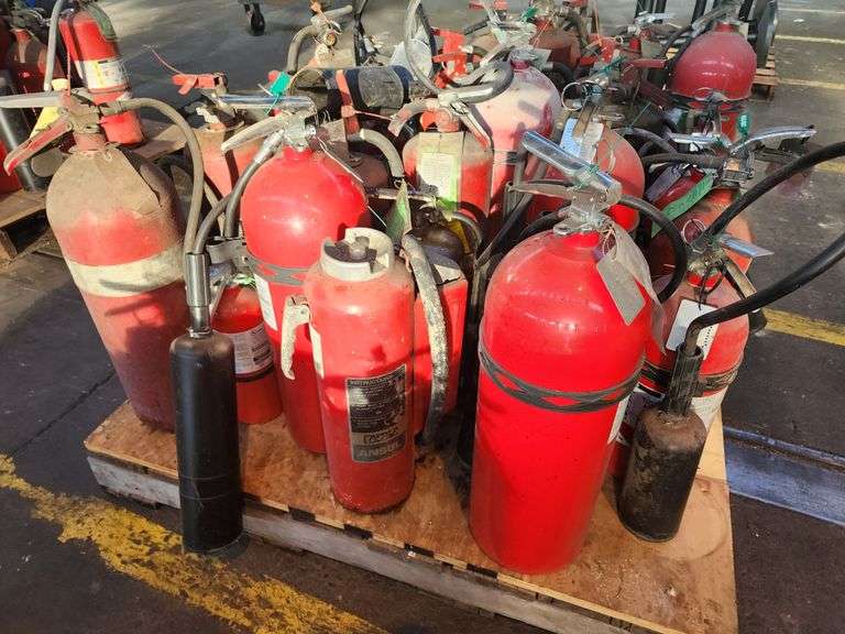 Bid x 31 Fire Extinguishers