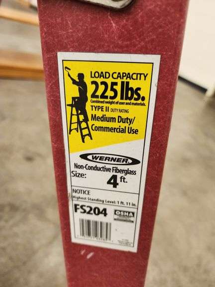 4ft Medium/Duty Commercial Ladder