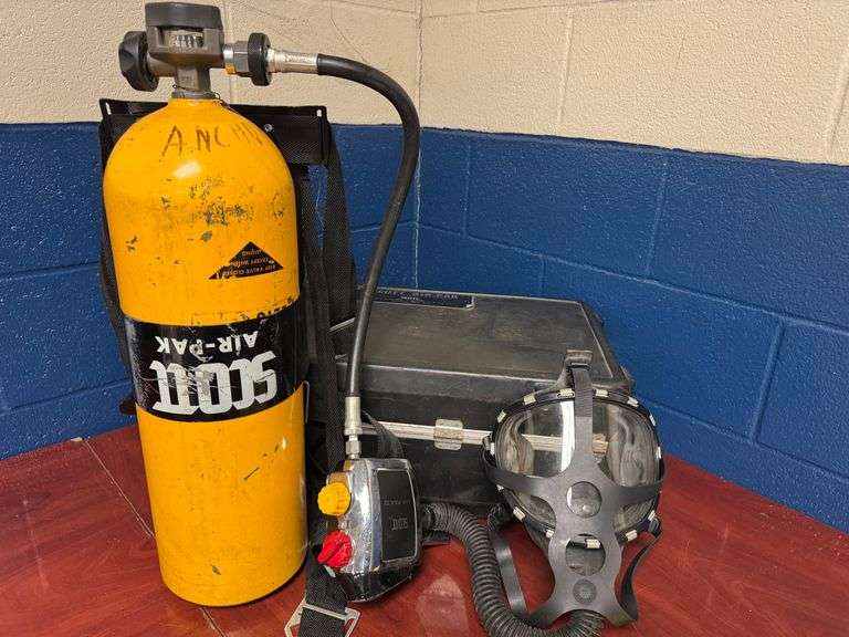 Scott Air-Pak II SCBA – Self-Contained Breathing Apparatus Kit