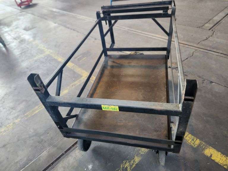59” X 35” X 37” Metal Utility Cart