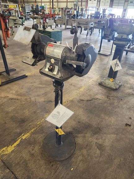 Dayton 6" Bench Grinder on Stand – Model 4Z672D