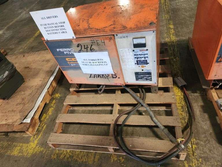 Electric Forklift Battery Charger – Industrial Spec – Sold as Shown