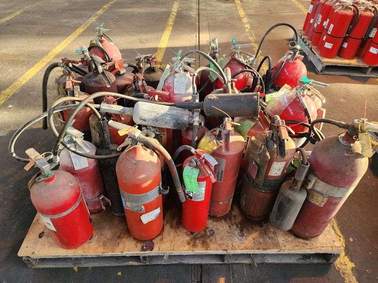 Bid x 31 Fire Extinguishers