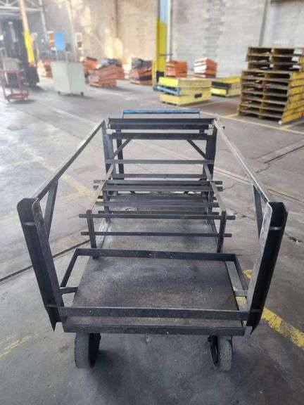 59” X 35” X 37” Metal Utility Cart