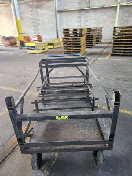 59” X 35” X 37” Metal Utility Cart