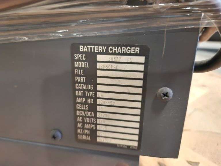 Electric Forklift Battery Charger – Industrial Spec – Sold as Shown