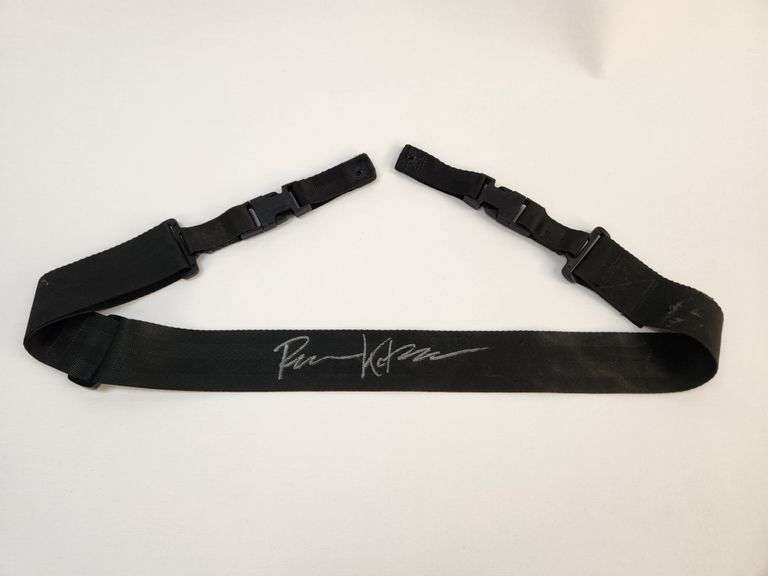 Richie Kotzen’s Personal Black DiMarzio Nylon Guitar Strap – Signed
