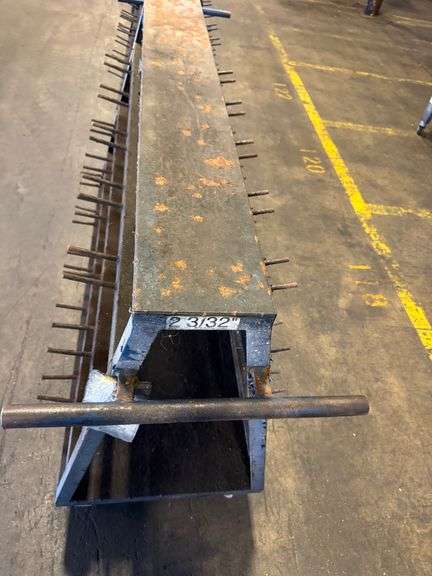 Heavy-Duty Industrial Steel Rod Rack on Casters – Shop Storage or Decor Statement Piece
