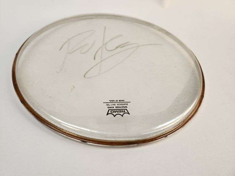 Richie Kotzen – Signed Clear Drum Head