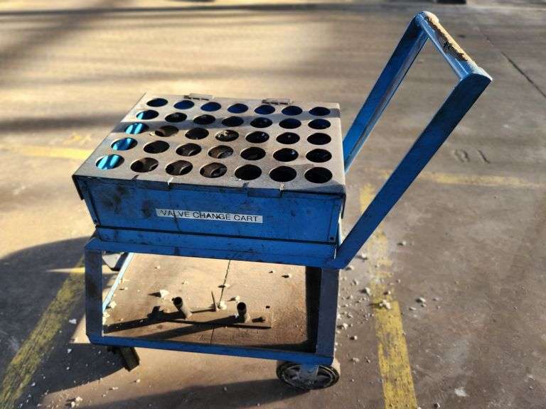 28” X 26” X 41” Change Valve Cart
