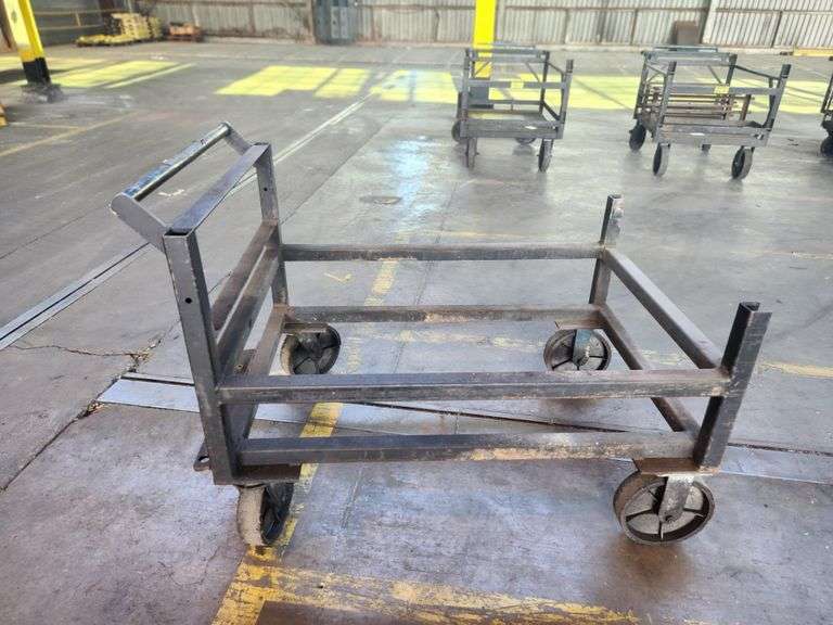 59” X 35” X 37” Metal Utility Cart