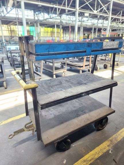 51” X 22” X 54” 3-Tier Rolling Cart
