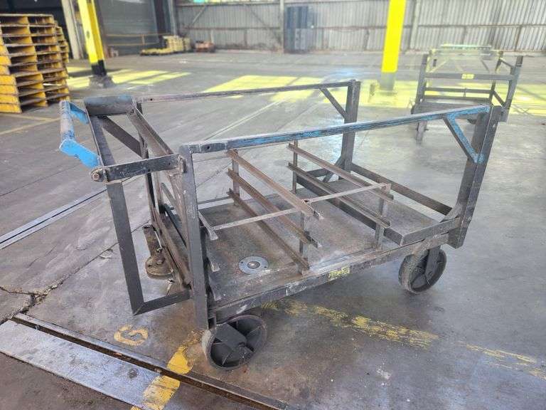 59” X 35” X 37” Metal Utility Cart