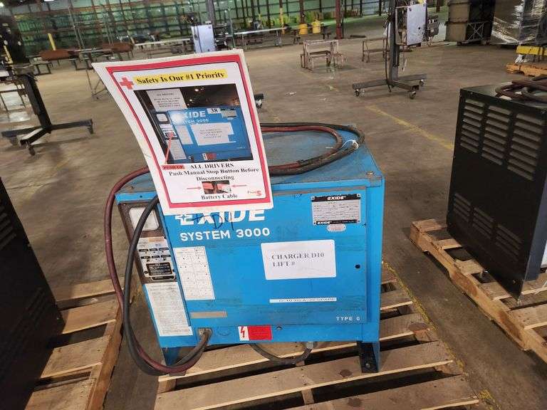 Electric Forklift Battery Charger – Industrial Spec – Sold as Shown