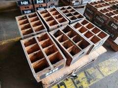 Bid is X 12 Wooden Crates 

19” X 14” X 9” 

19” X 14” X 7”