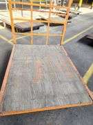 68” X 52” X 60” Steel Frame Wooden Deck Platform Dolly