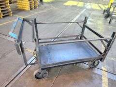 59” X 35” X 37” Metal Utility Cart