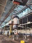 1/4 Ton Jib Crane w/ DEMAG Electric Hoist – Mounted – See Images