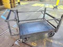 59” X 35” X 37” Metal Utility Cart