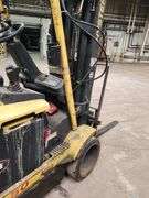 HYSTER 4,100 lb Electric Forklift – Model E50XM – 48 Volt – 240" Lift Height