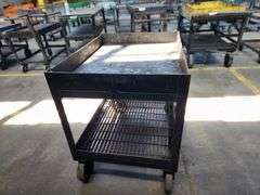 40” X 30” X 37” 2-Tier Rolling Cart