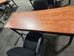 Office Training Desk – 71" x 23.5" x 28.5" with (2) Chairs Included