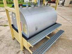 F921 Aboveground Fuel Storage Tank with Steel Containment Stand & Canopy