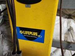HYSTER 4,100 lb Electric Forklift – Model E50XM – 48 Volt – 240" Lift Height