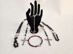 Richie Kotzen Personal Rosary Lot – Toured, Worn, and Collected Over Decades