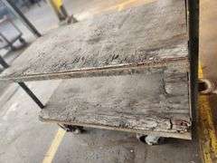 50” X 30” X 55” 3-Tier Rolling Cart