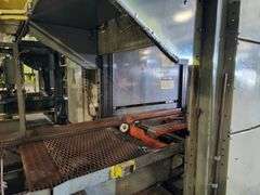 ALVEY 800 PALLETIZING SYSTEM w/ ROBOTIC PALLETIZER & CONVEYORS – (5 STATION LINE)