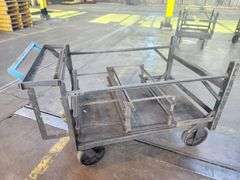59” X 35” X 37” Metal Utility Cart