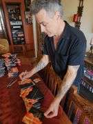 Richie Kotzen Fan Bundle – Signed Poster, Signed CDs, & VIP Badge